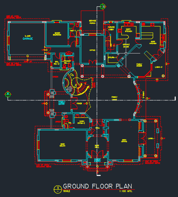 مقاول مهندس تصميم معماري فيلل وقصور بالسعودية